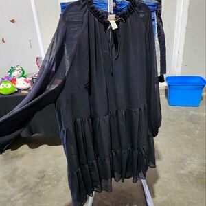 Chiffon Tiered Dress